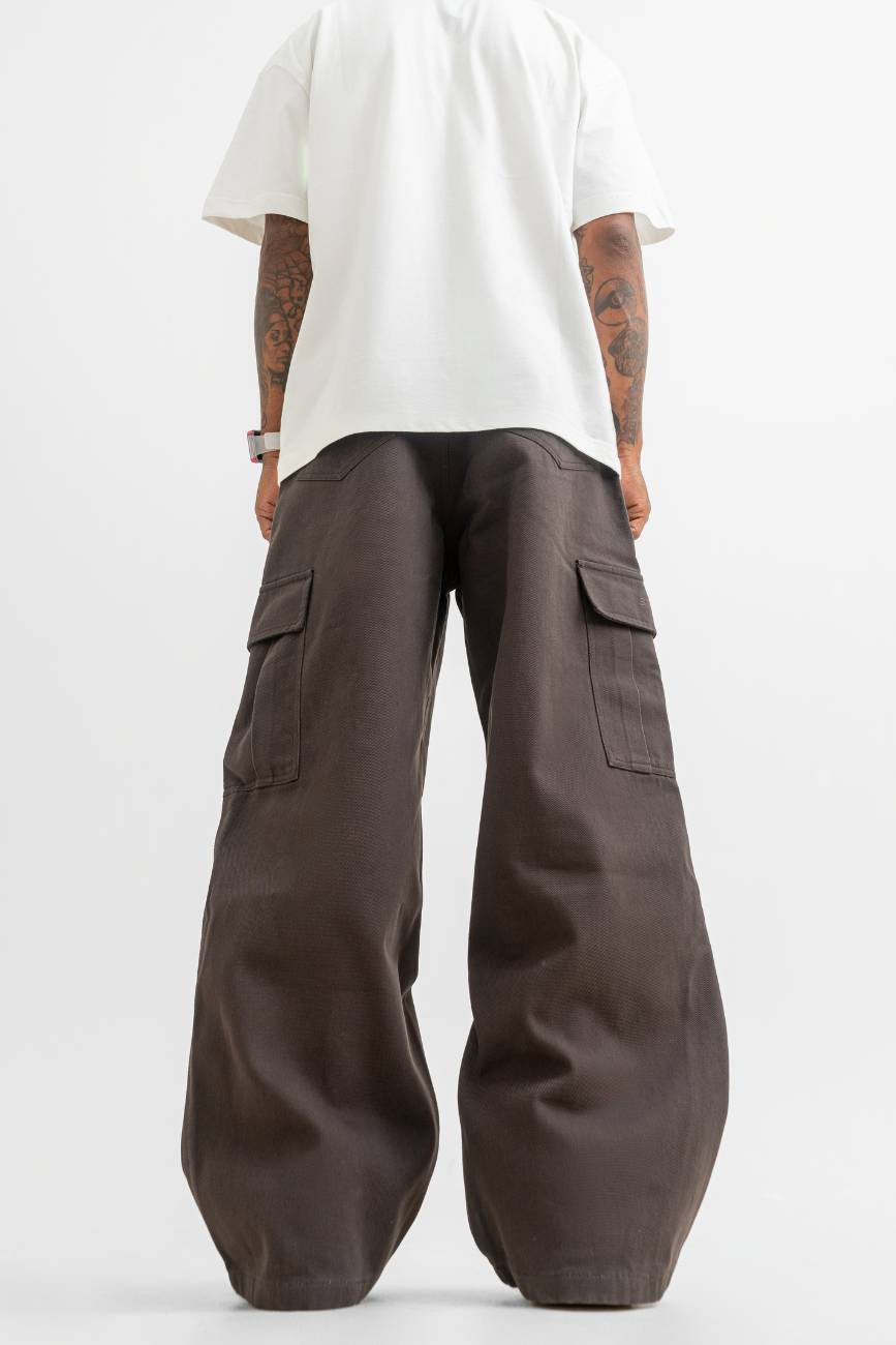 Mens Wide Leg Cargo Pants Relaxed Fit Lightweight India | Ubuy